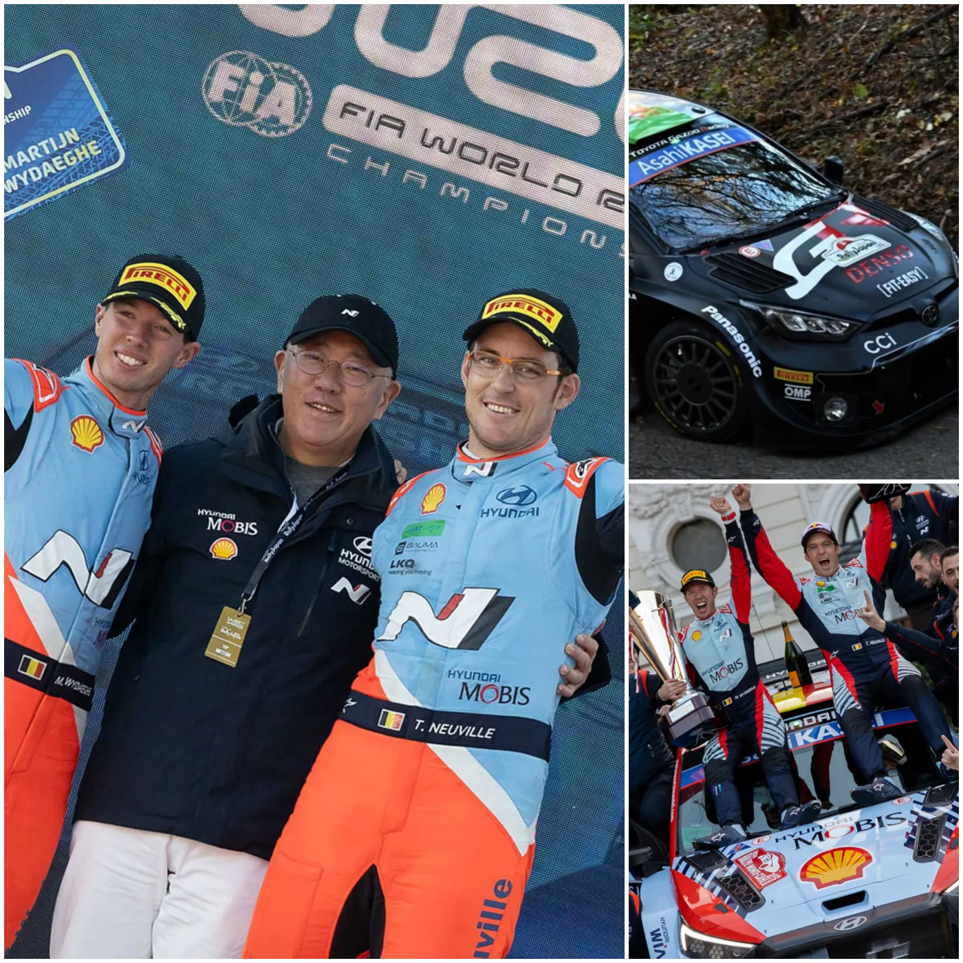 Surprise of a lifetime! At the FIA WRC, Neuville and Wydaeghe create history.